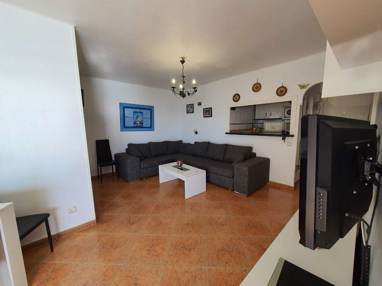 Gran apartament a primera línia de mar